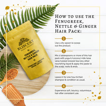 Load image into Gallery viewer, Fenugreek, Nettle &amp; Ginger Hair Pack
